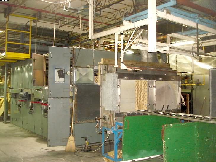 FLEISSNER Drum Dryer, 72" wide, 4 drums,